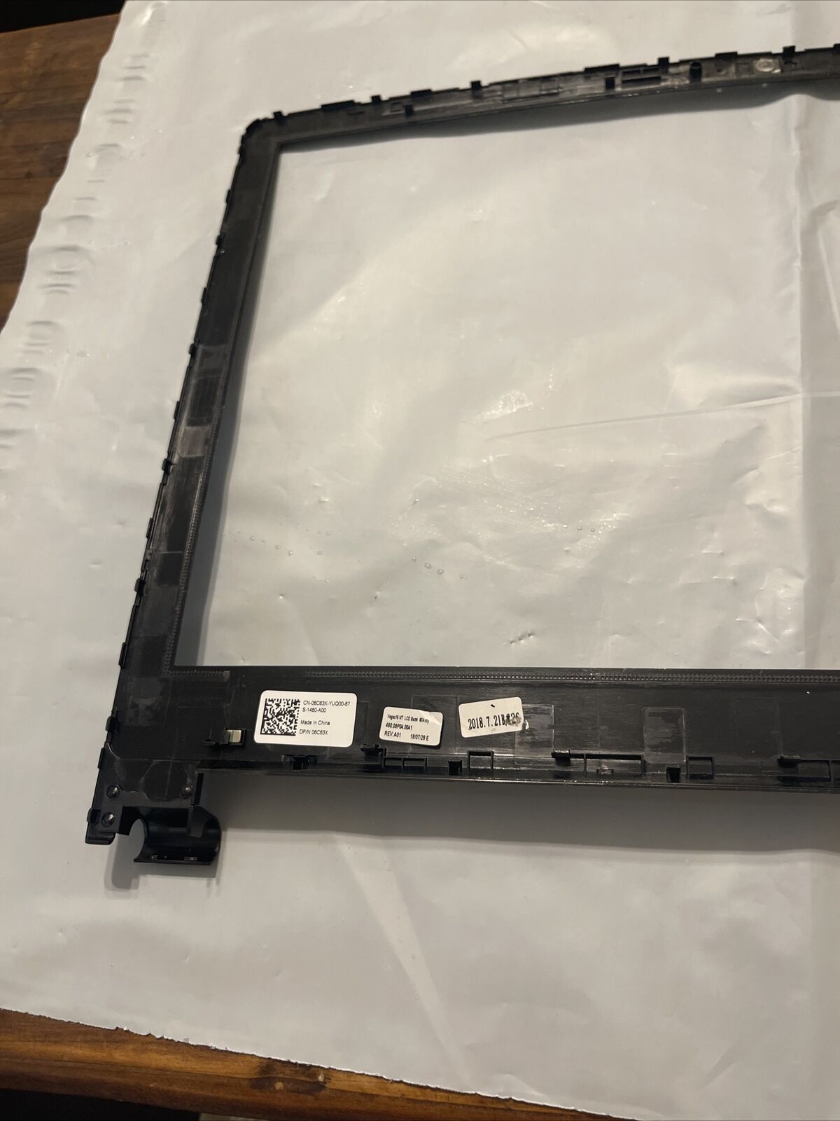 Dell Inspiron 15-3567 15.6" Laptop LCD Front Bezel Cover 6C63X 06C63X N2