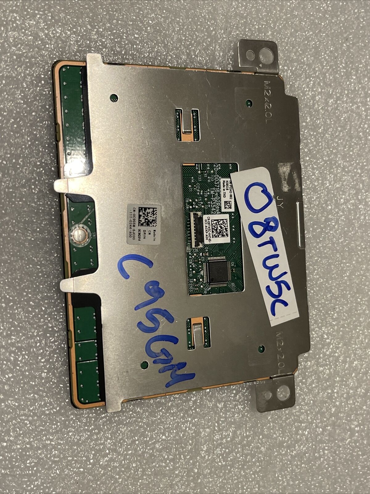 DELL INSPIRON 3501 VOSTRO 3501 LAPTOP TOUCHPAD No CABLE 8TW5C C95GM H1 B4