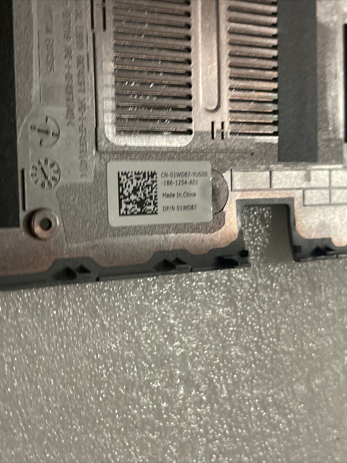 Genuine Dell Inspiron 13 5310 Laptop Bottom Base Case Cover 1WD87 01WD87 H1C3B3