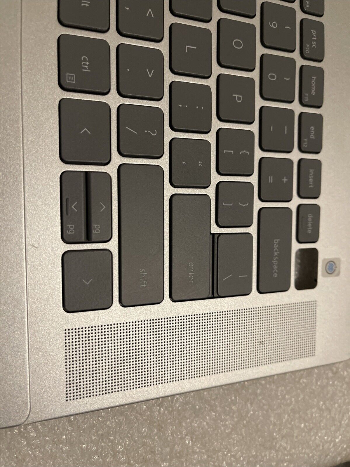 Dell Inspiron 16 5625 5620 Palmrest English Backlit Keyboard Silver 0HJ5PC ST H2