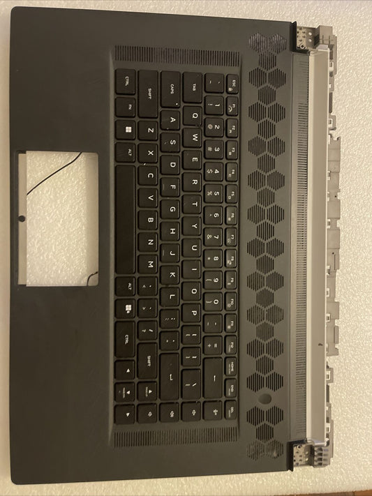 Genuine Dell Alienware X17 R2 Palmrest RGB US English keyboard 718M9 H1P8 GradeA