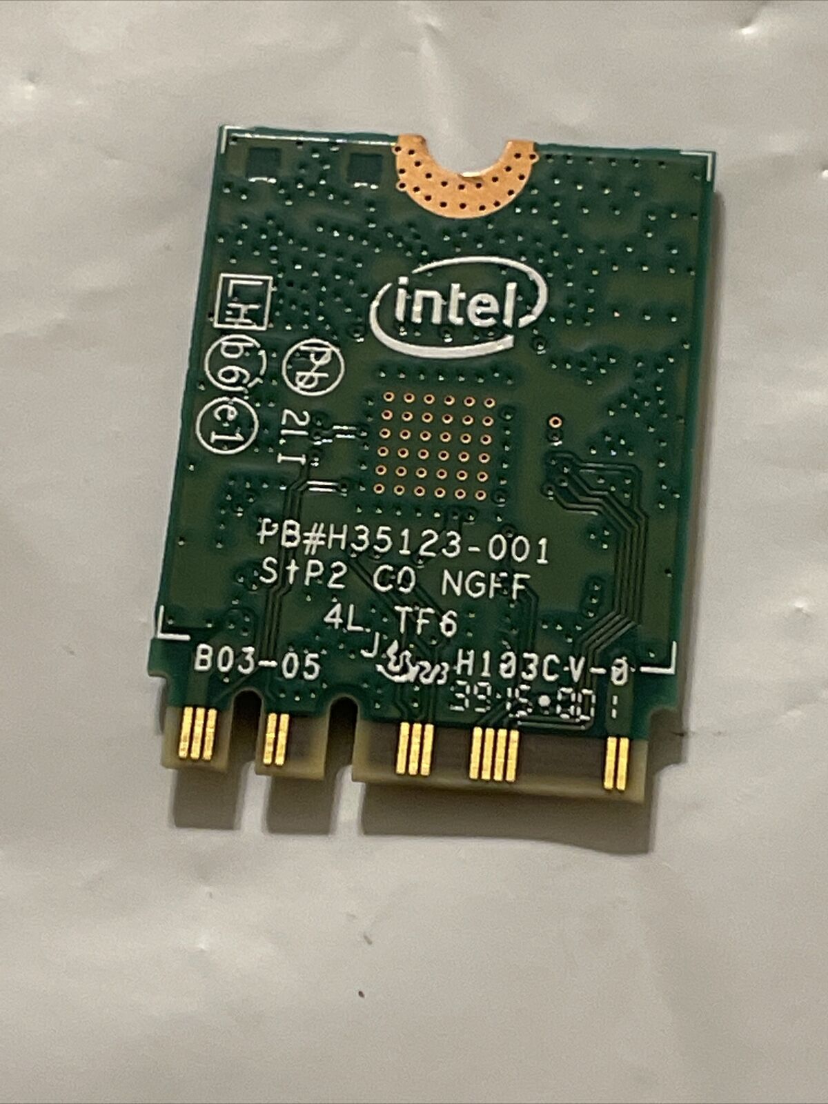 GENUINE Intel WIRELESS BLUETOOTH CARD L450 20DT-001DUS 0JT464 7265NGW
