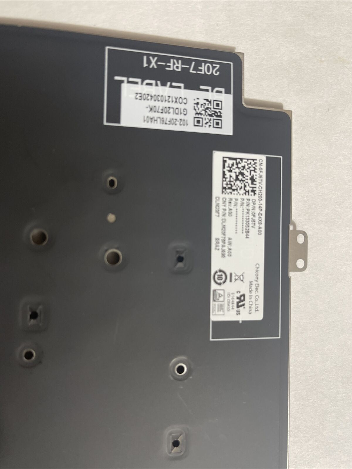 Genuine Dell Latitude 5420 7420 7520 Laptop Portugese Backlit keyboard FJ5TV G1