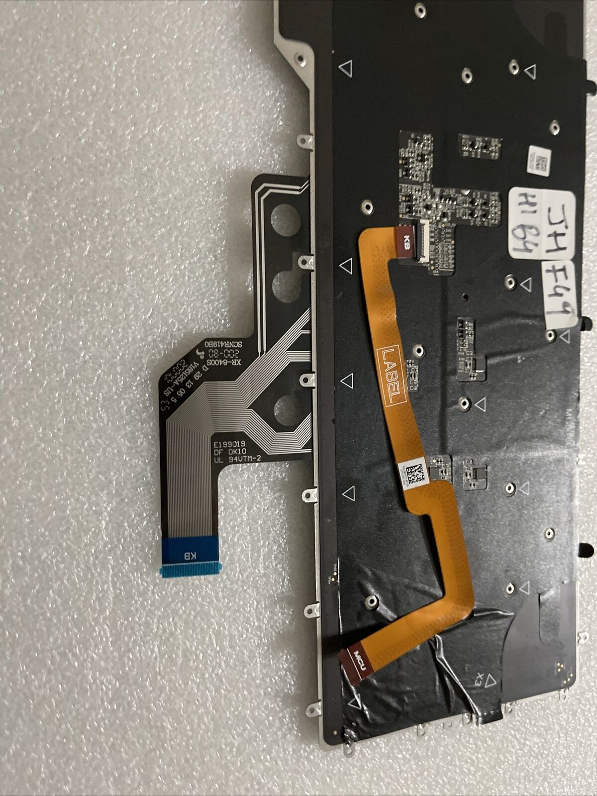 Dell Alienware m15 R3 / m15 R4 Backlit Laptop Keyboard Assembly J34Y0 JHF49 b4