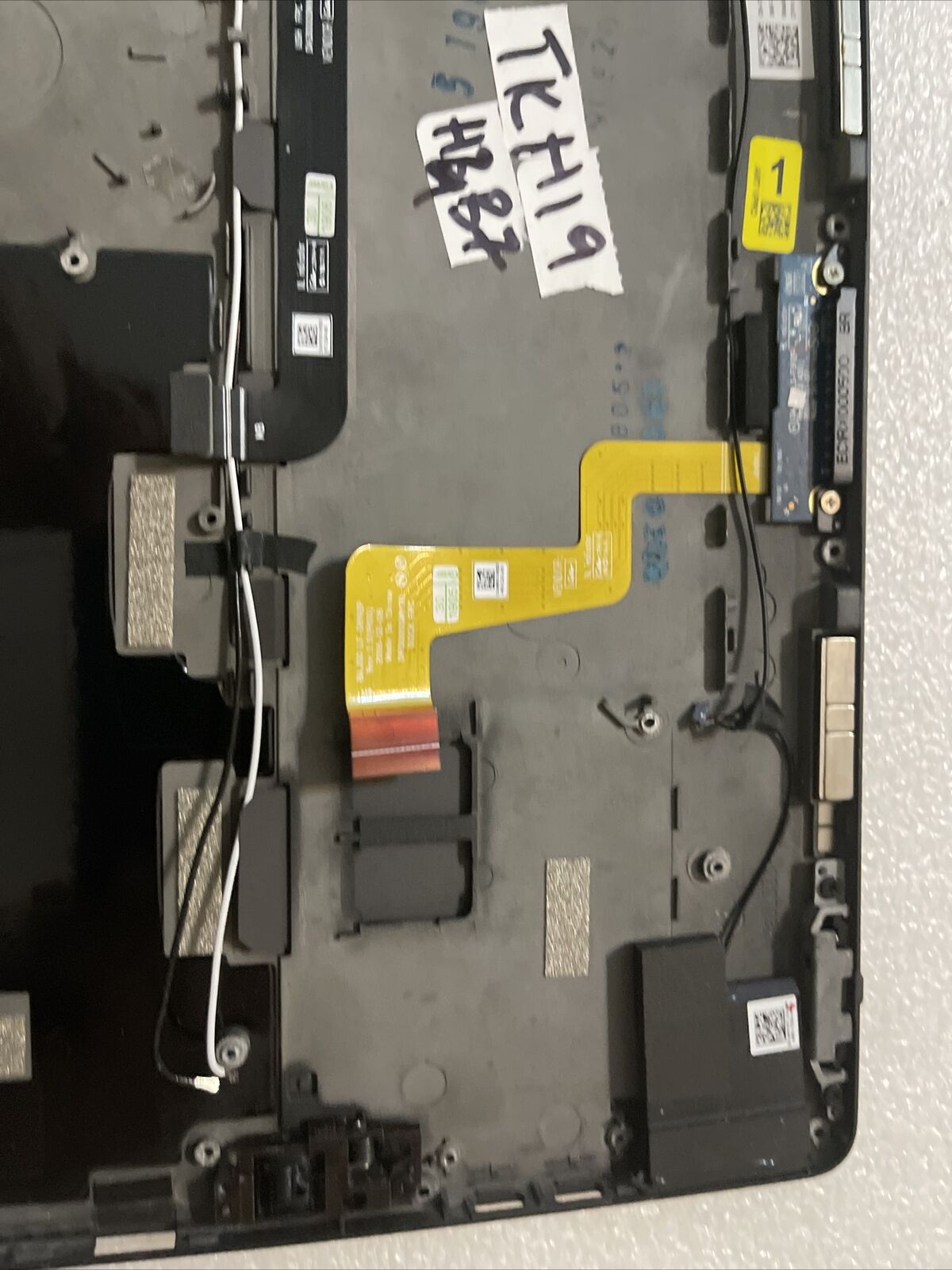 GENUINE DELL LATITUDE 12 5290 LCd Top Back Cover Extras Black T17G TKR19 H4 B7