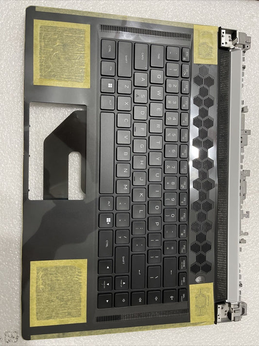 New Oem Dell Alienware X15 R1 R2 Palmrest US English Keyboard 386PV 5VHRX K1 H2