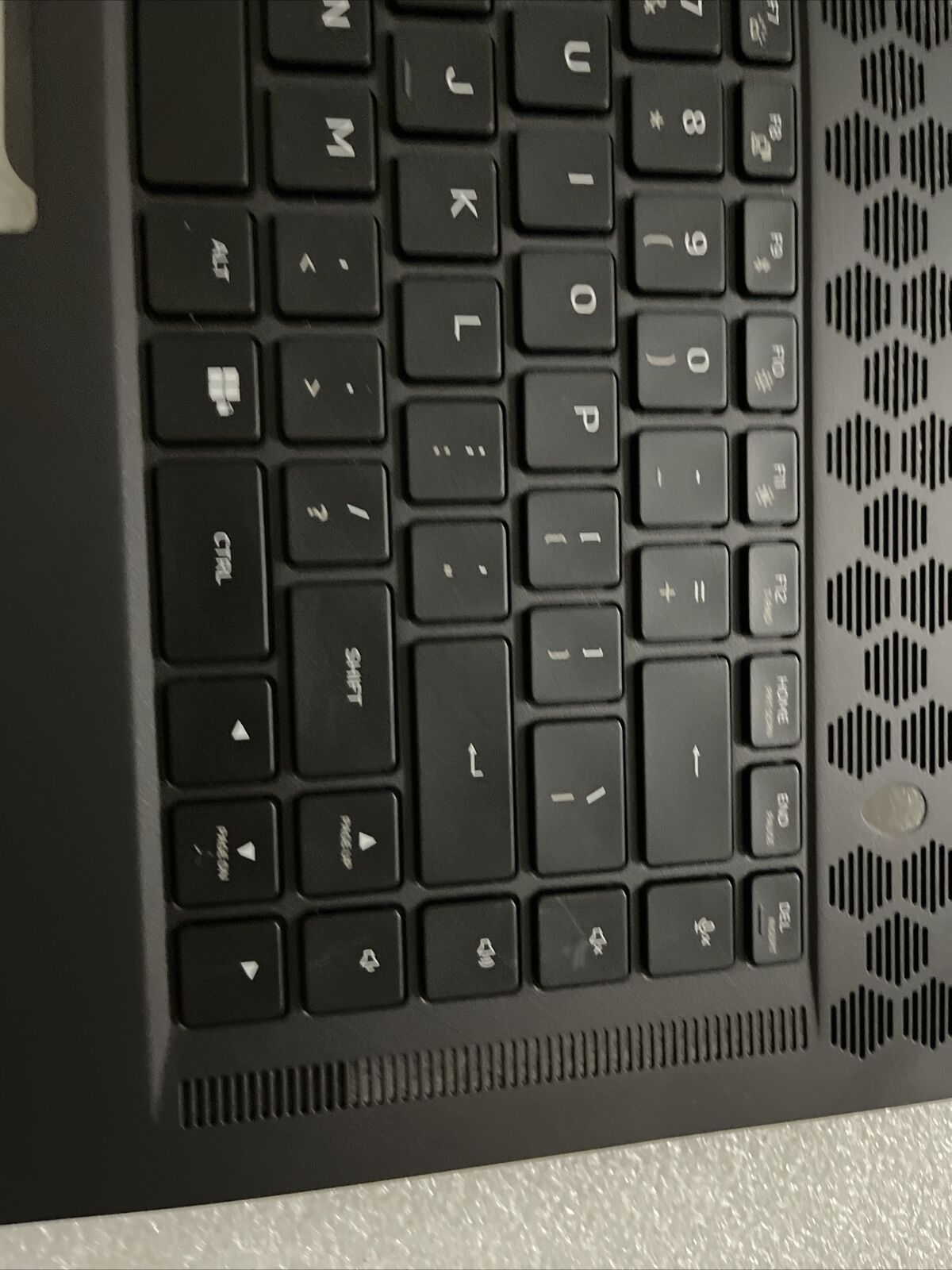 Genuine Dell Alienware X15 R1 R2 Palmrest US Eng Keyboard 386PV 5VHRX H2 P1