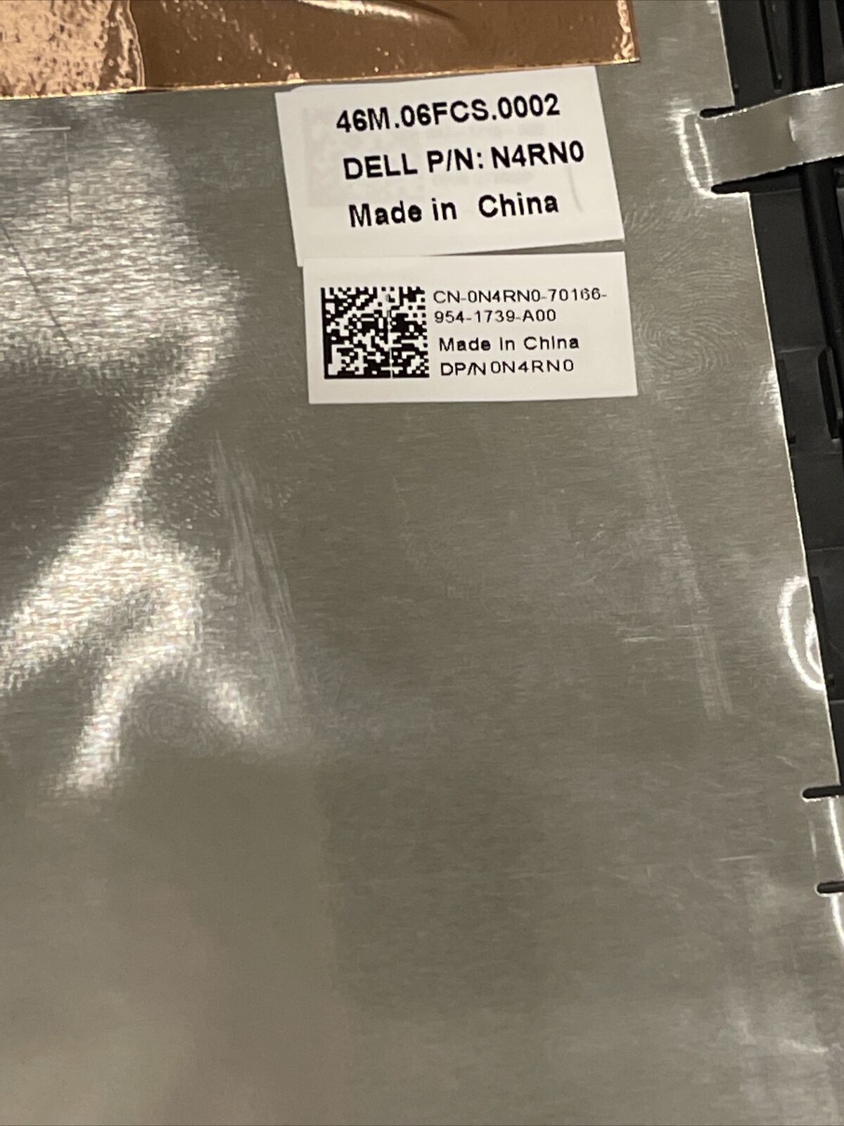 Genuine Dell Latitude 3350 LCD Back Cover Lid 46M.06FCS.0002 N4RN0 0N4RN0 C2