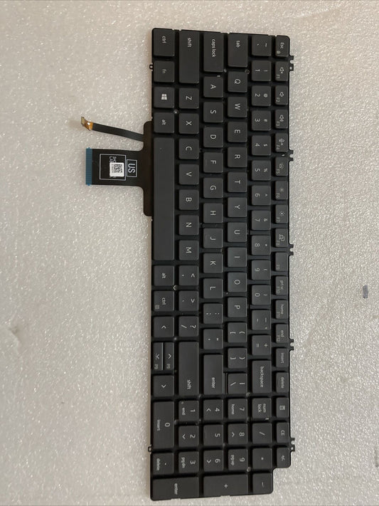 Genuine Dell Precision 7550 7750 7560 7760 Laptop English Backlit Keyboard 713DM