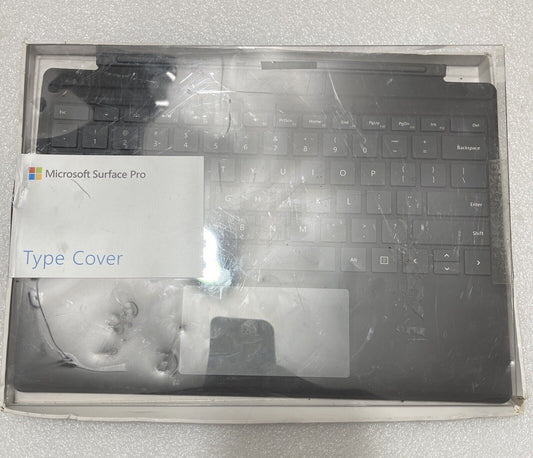 Genuine Microsoft Surface Pro Type Cover 1725 Keyboard - Black FMN-00001 H1B5