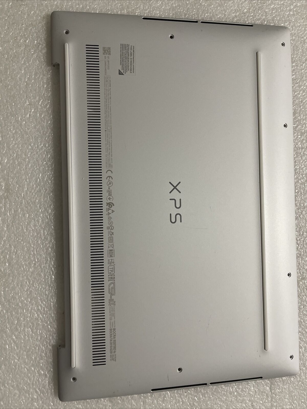 Genuine Dell Xps 9300 9310 Lower Base Bottom Case Cover 3KJK7 03KJK7 white B6 B3