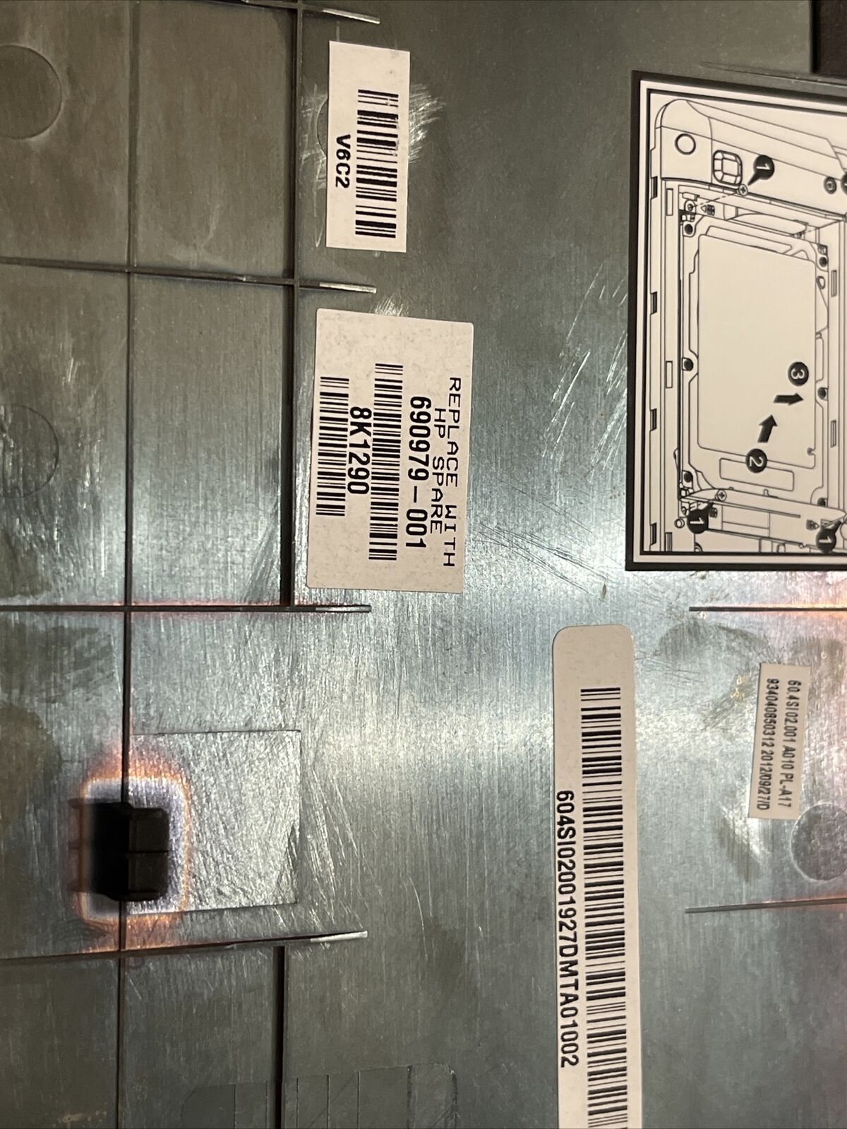 New HP ProBook 4440s 4441s 4445s 4446s Series Bottom Cover 690979-001 ata D4