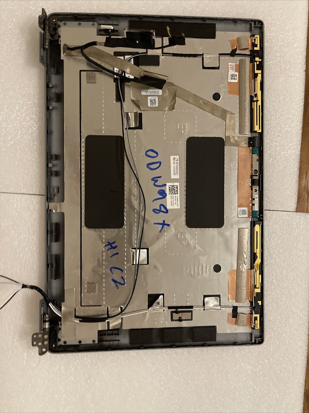 Genuine Dell Latitude 5420 E5420 Laptop LCD Back Top Cover W Hinges DW98X H1 C2