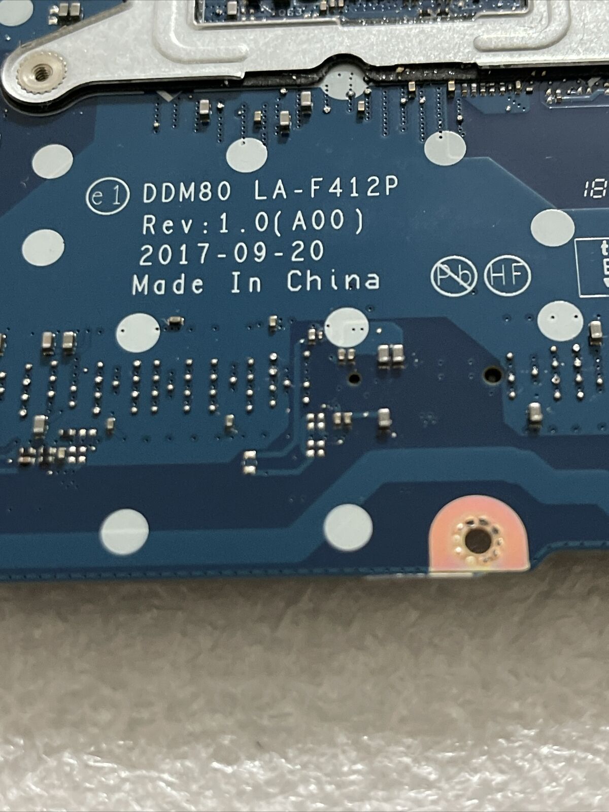 Oem Dell Latitude 5590 1.7 GHz i5-8350U DDR4 Motherboard LA-5412P P50J0 H1 B3