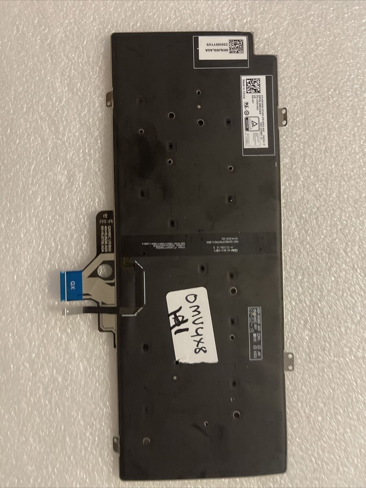 Genuine Dell Latitude 5420 7420 7520 Laptop US Backlit Keyboard MV4X8 0MV4X8
