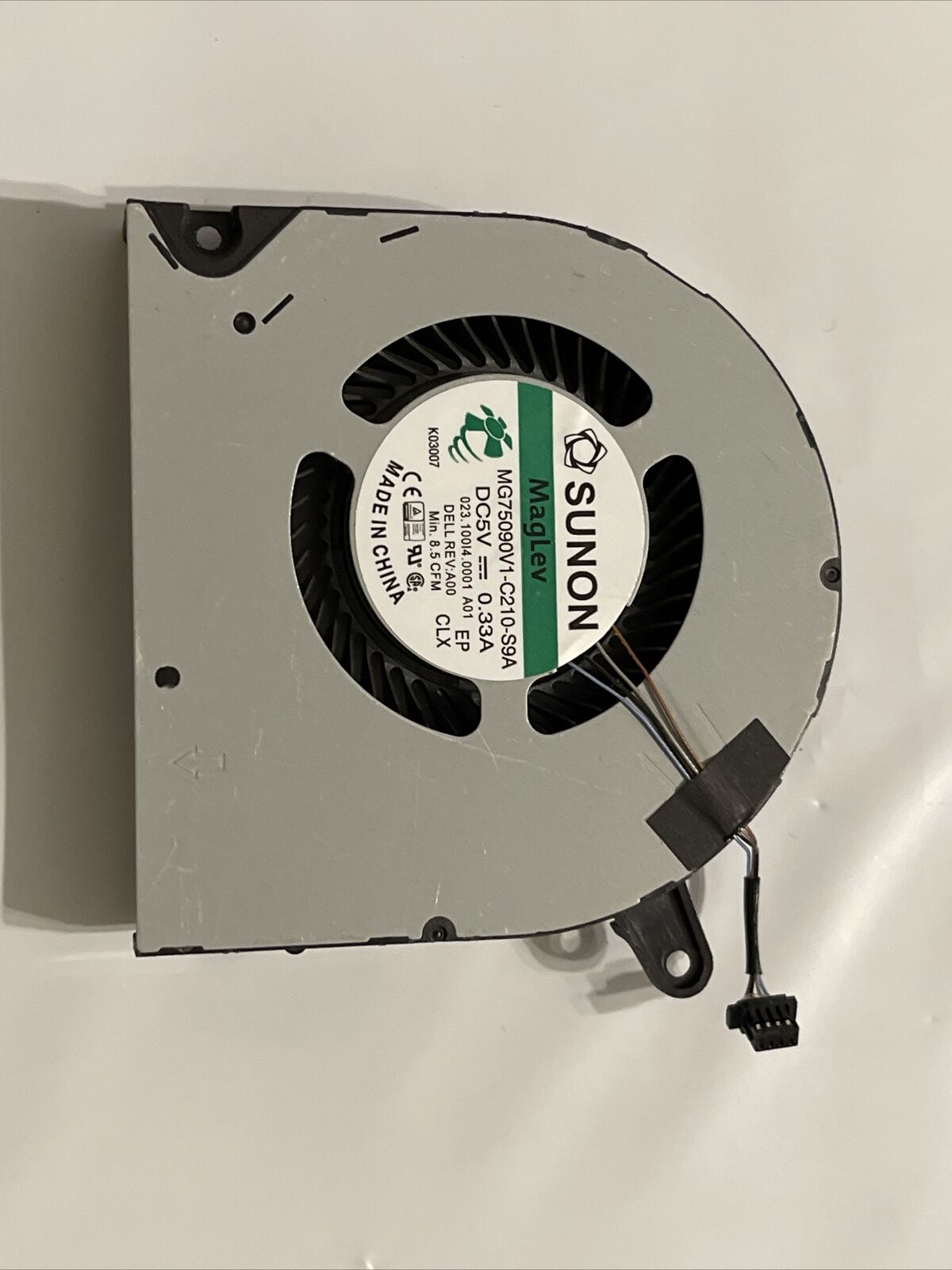 Genuine Dell Gpu Cooling Fan DC5V 0.33A G5 SE 15 5500 5505 G3 3500 F3DF0 0F3DF0