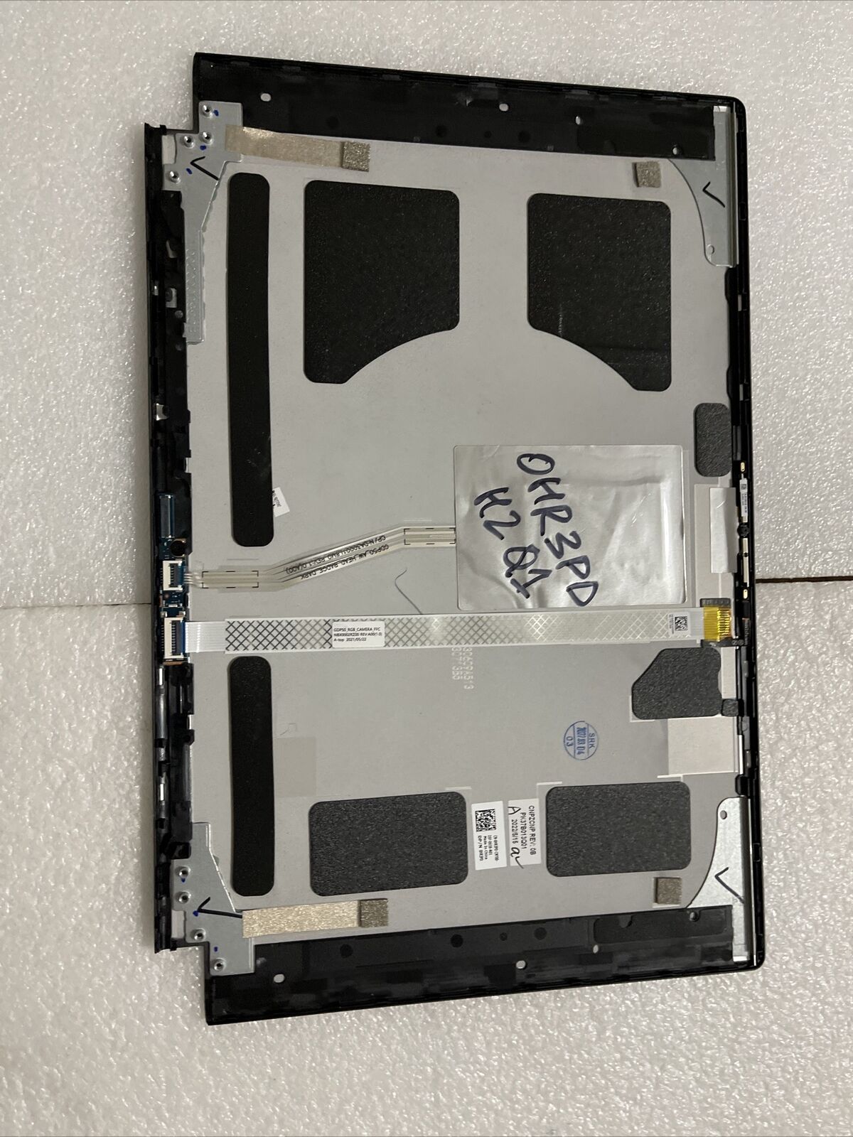 Dell Alienware M15 R5 R6 Laptop LCD Back Cover Camera Black 0HR3PD HR3PD H2 Q1