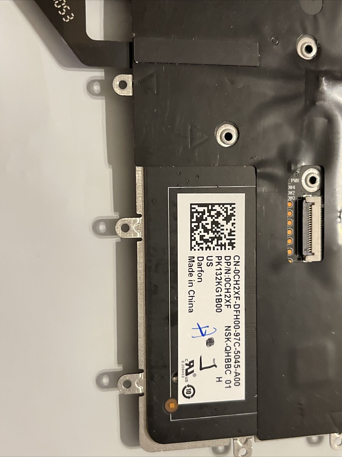 DELL ALIENWARE M17 R2 Series BACKLIT US ENG LAPTOP KEYBOARD CH2XF D1