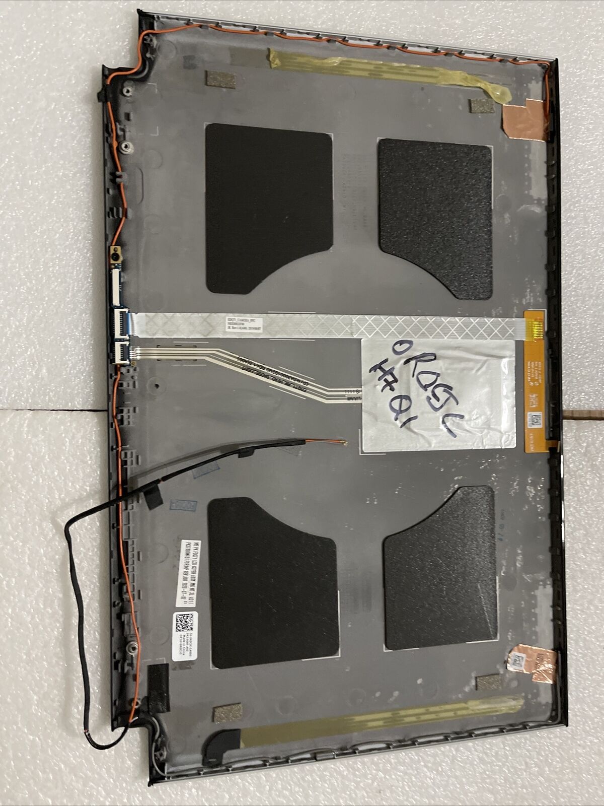 Oem Dell Alienware M17 R3 LCD Back Cover 17.3 White 0R0CJC R0CJC H7 Q1