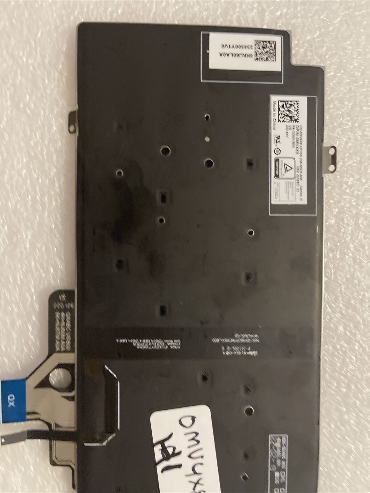Genuine Dell Latitude 5420 7420 7520 Laptop US Backlit Keyboard MV4X8 0MV4X8