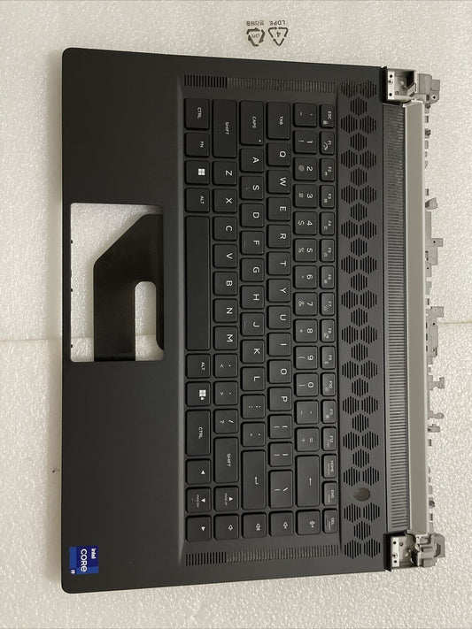 Dell Alienware X15 R1 R2 Palmrest US English Keyboard 386PV 5VHRX J1P8