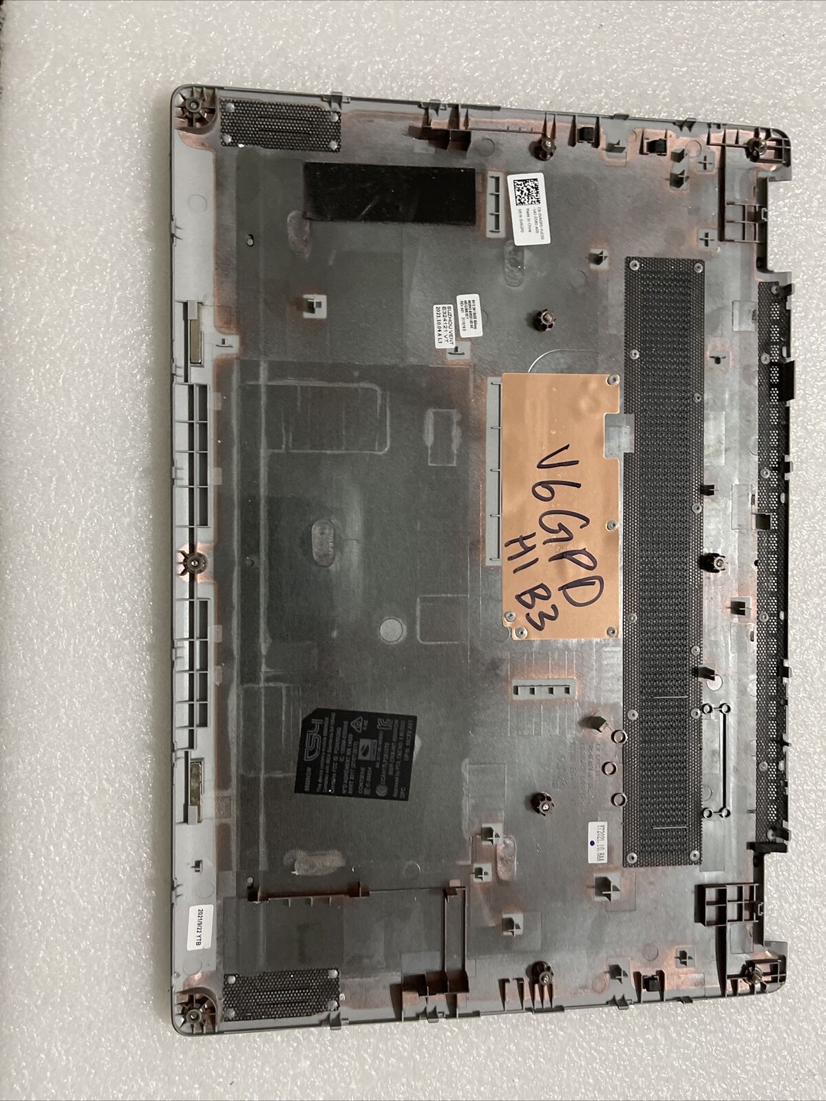 Genuine Dell Latitude 3310 2 in 1 Bottom Base Cover V6GPD 0V6GPD H1 B3 Grade A
