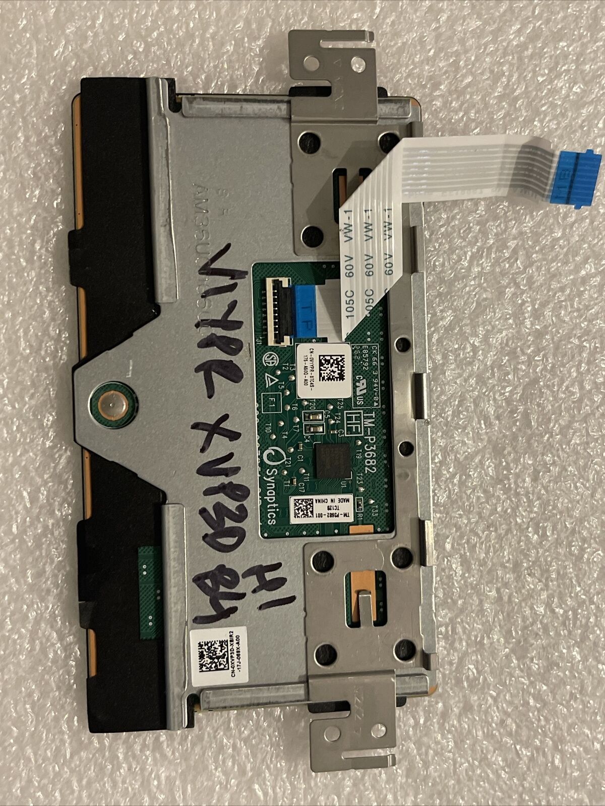 Genuine DELL ALIENWARE M15 R6 Touchpad With Cable V1YPR XVP3D H1 B4