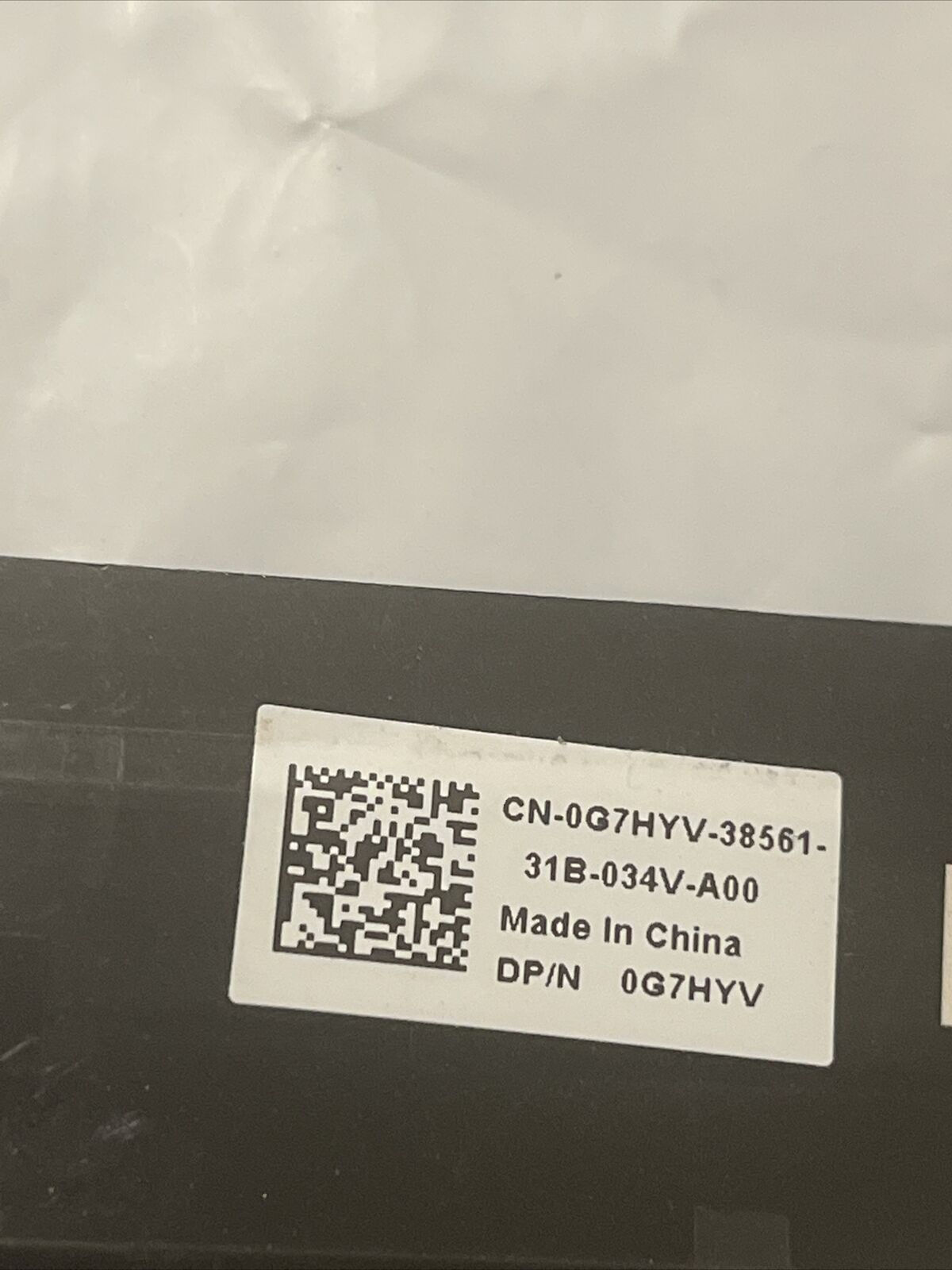 Genuine Dell Precision M4700 LCD Front Trim Bezel W/ Cam Port - G7HYV 0G7HYV N3