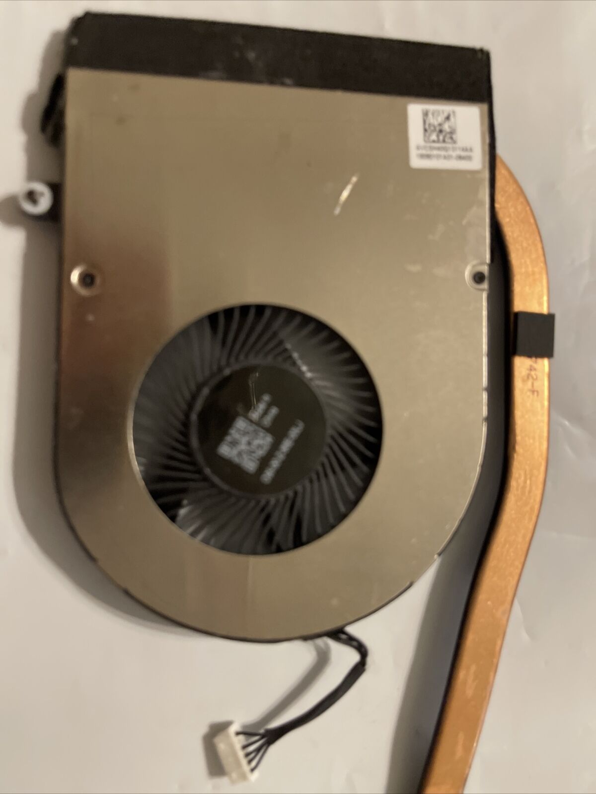 Genuine LENOVO THINKPAD T580 HEATSINK FAN Assembly 01ER493 01ER494 ata