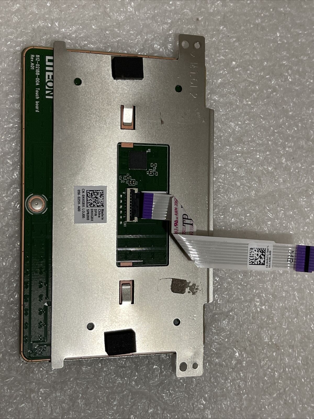 Dell Inspiron 5391 5390 Laptop Touchpad W Cable Silver - NXG8X 0NXG8X H1 B1