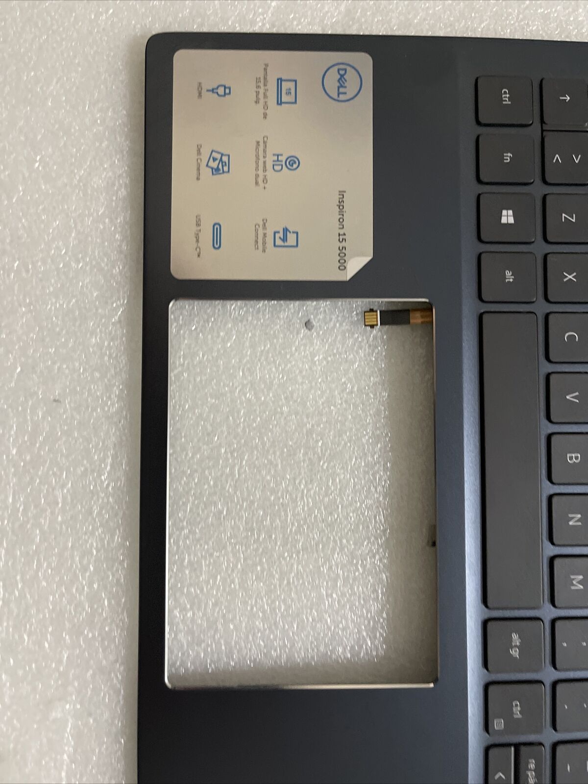 Genuine Dell Inspiron 15 5501 LCD Palmrest SPANISH Backlit Keyboard P93G9 H1 P4