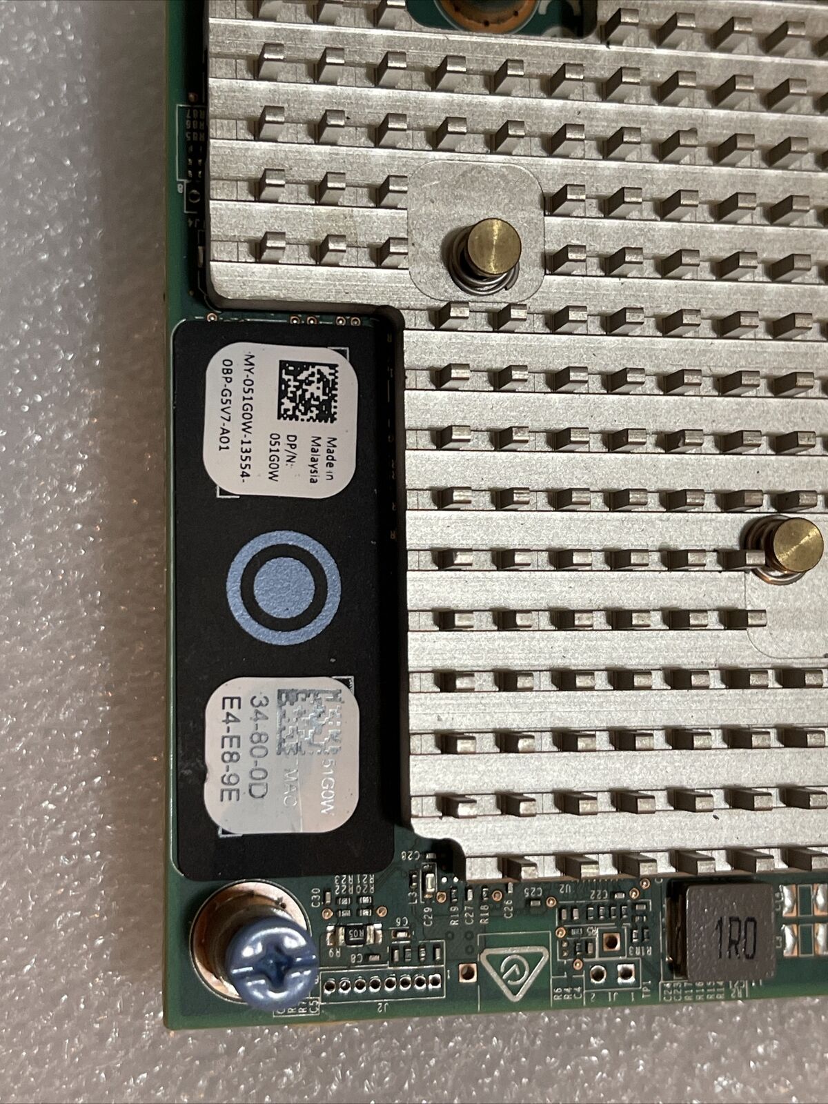 Oem Dell Qlogic QL41262HMKR 25Gb/10Gb Dual Port Mezzanine Card 51G0W 051G0W U1