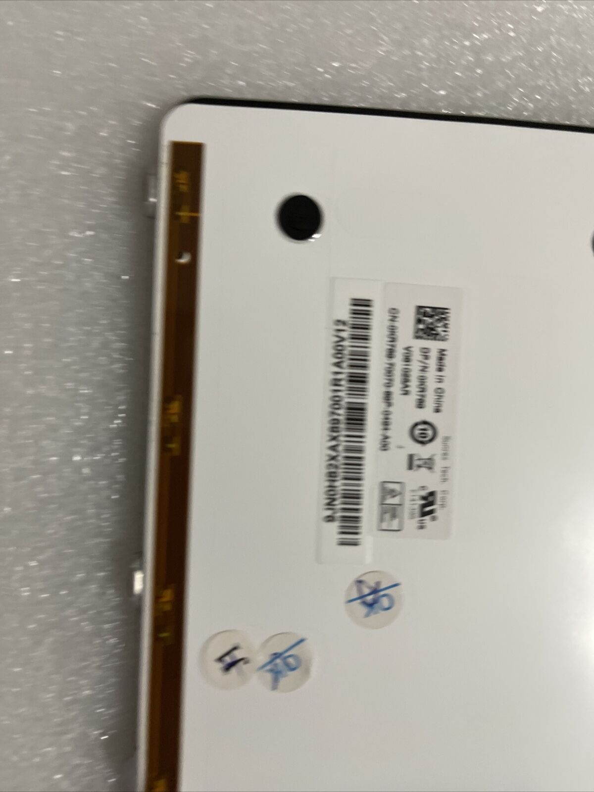 New Genuine Dell Studio 1535 1536 1537 Laptop Brazilian Keyboard 0KR769 A1