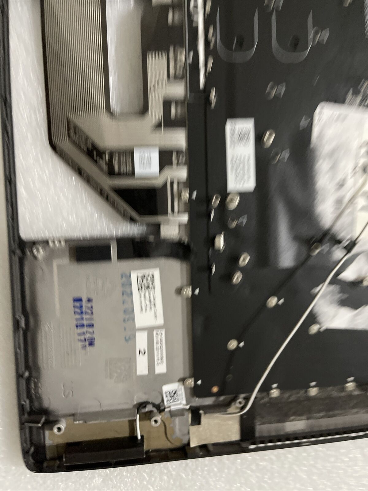 Genuine Dell Alienware X15 R1 R2 Palmrest US Eng Keyboard 386PV 5VHRX H2 P1