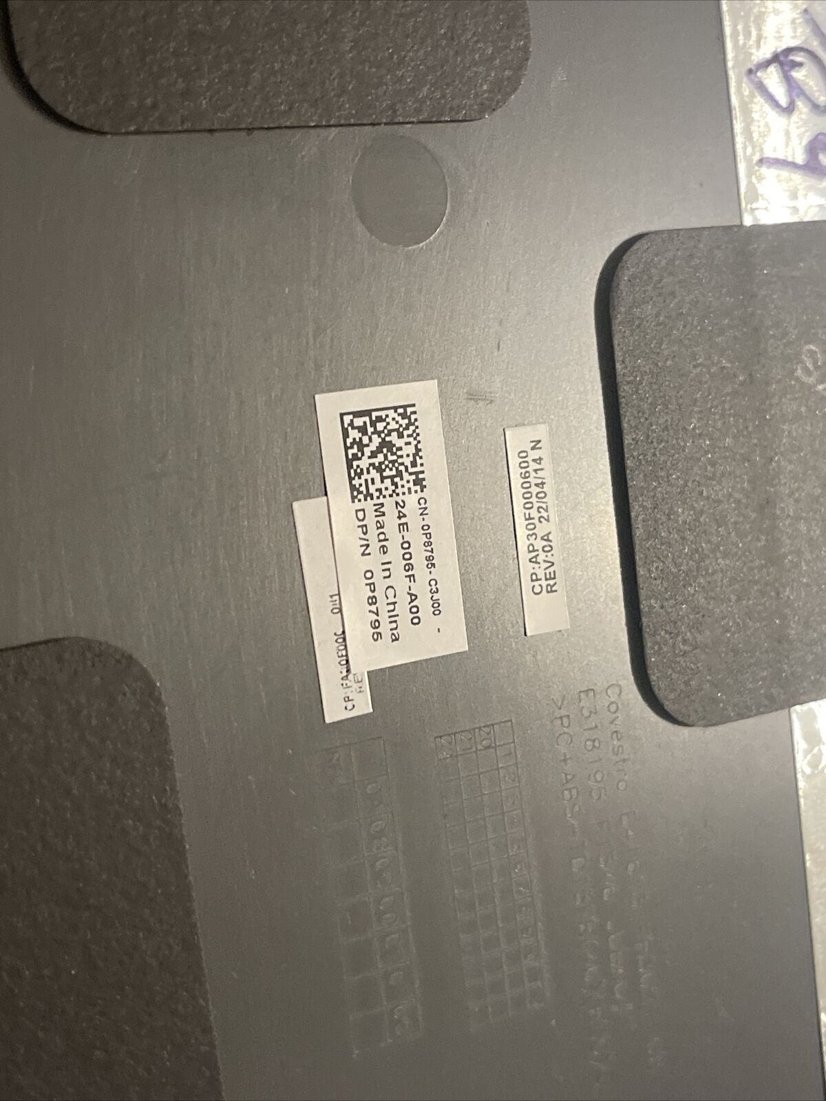 Genuine Dell Latitude 3120 E3120 2-in-1 LCD Rear Cover Top LID 0P8795 P8795 H1B9