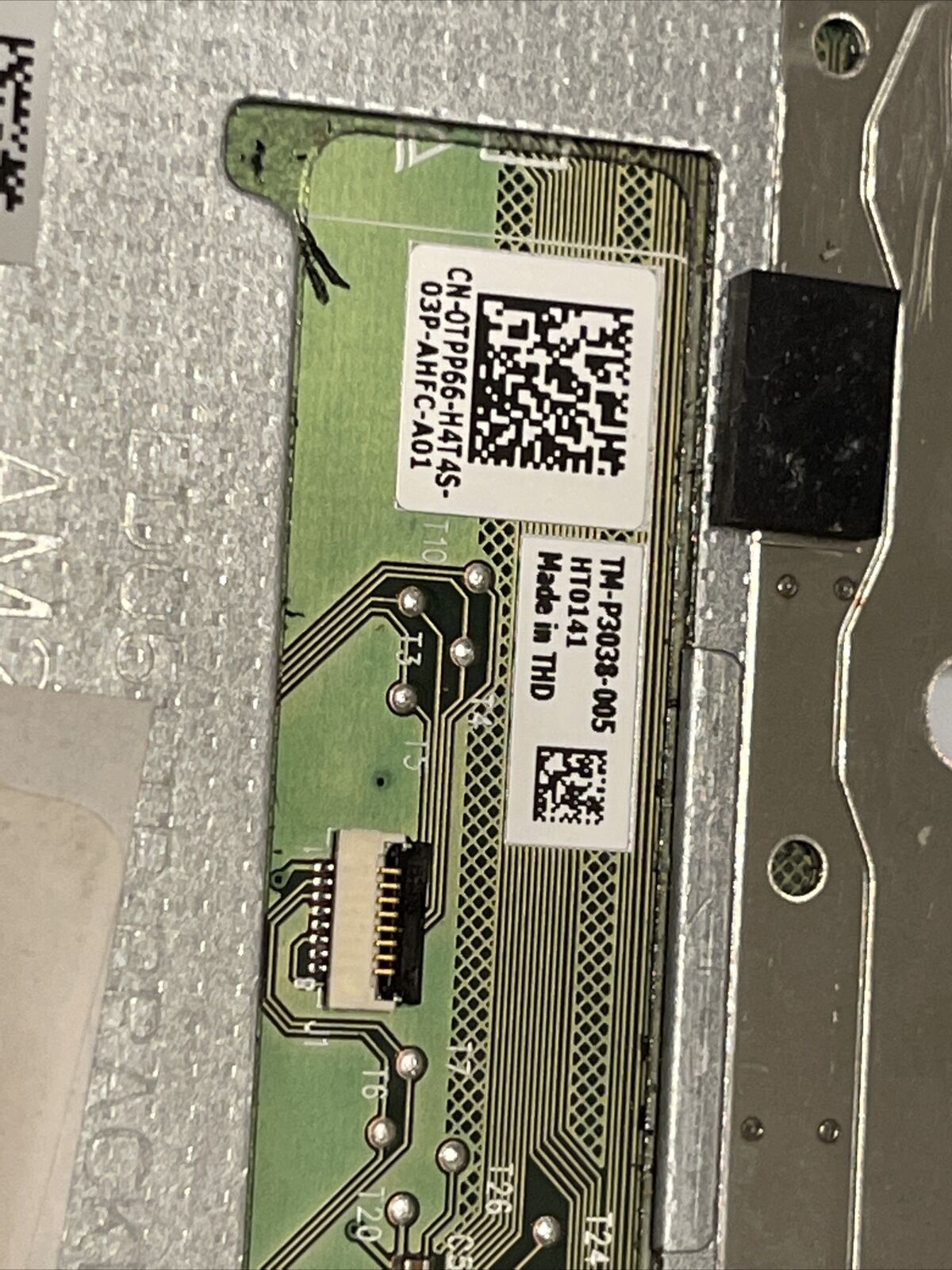 Dell Alienware M15 R2 Touchpad Sensor Board No Cable 2PRH3 TPP66 F8H8J B1