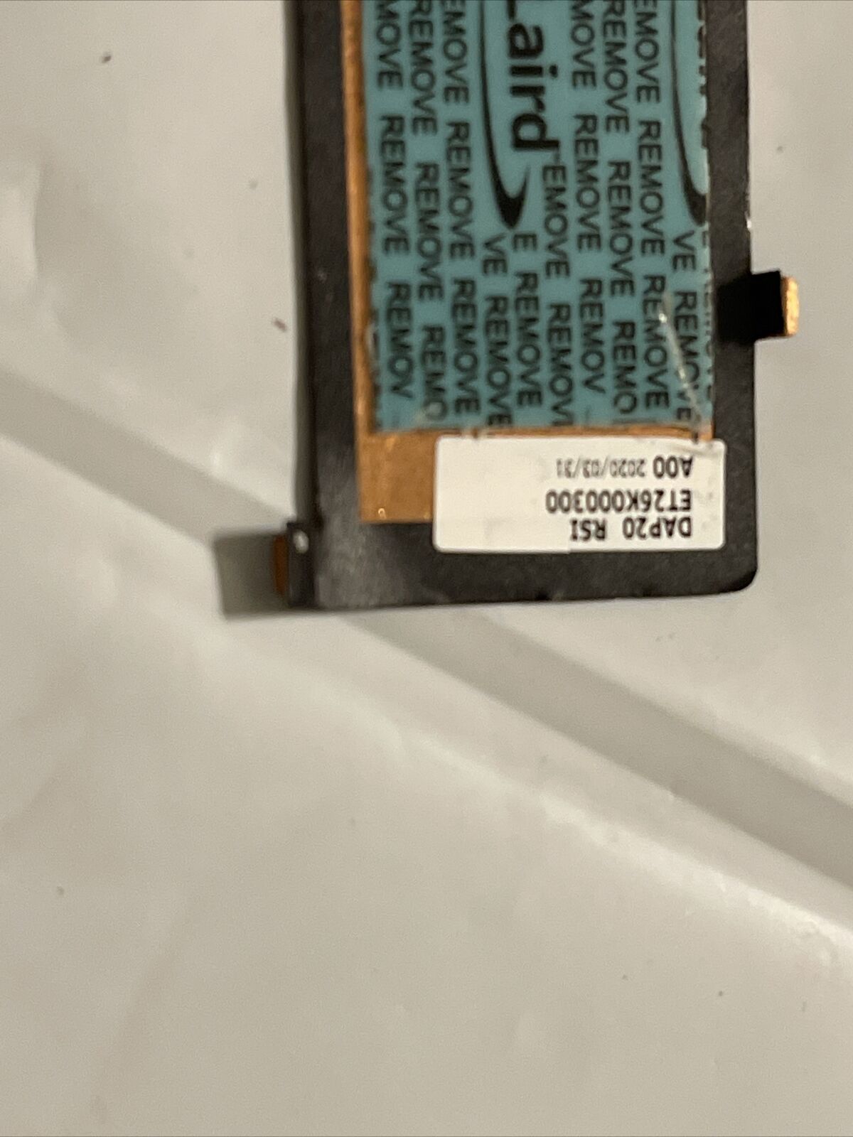 Dell Precision 7730 SSD Solid State Drive M.2 Thermal Plate ET26K000300 19HT8