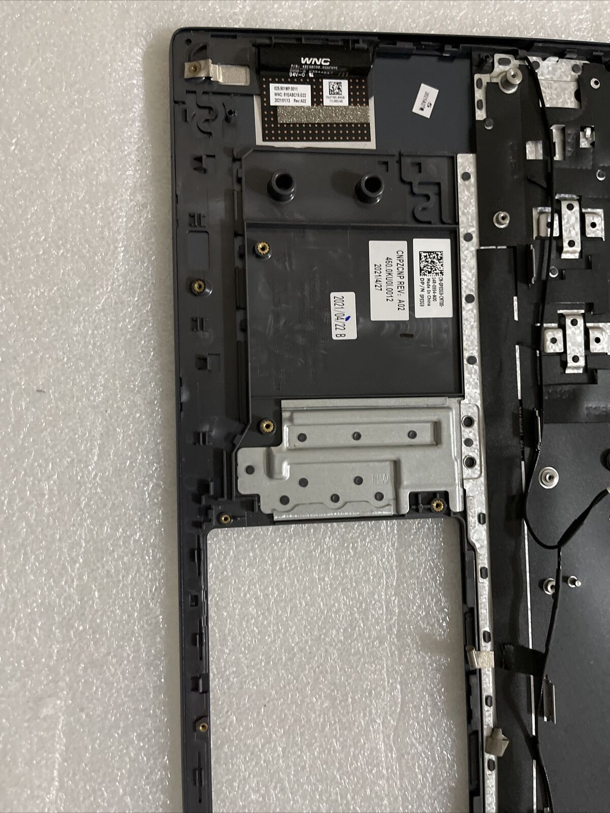 Genuine Dell Inspiron 15 5501 LCD Palmrest SPANISH Backlit Keyboard P93G9 H1 P4