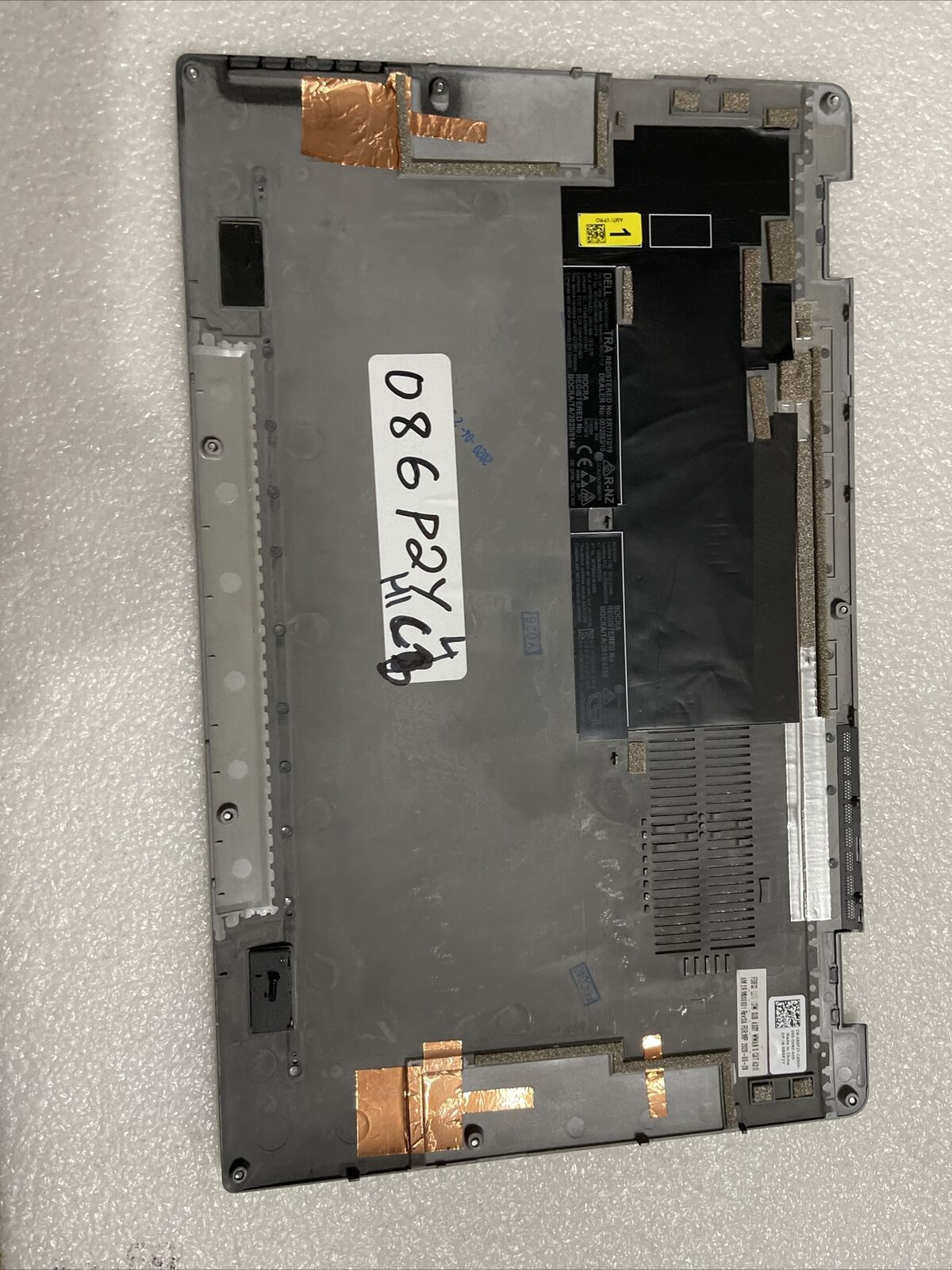 Genuine Dell Latitude 9510 E9510 Bottom Cover Lower Case 086P2Y 86P2Y C3