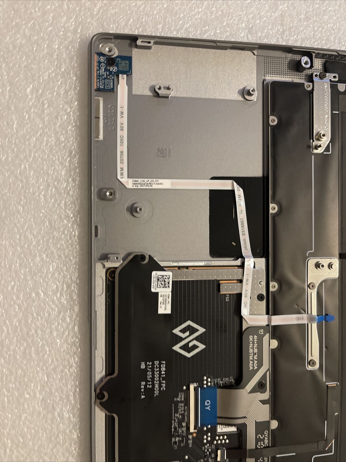 Dell Latitude 9420 2-in-1 PALMREST US BCL KEYBOARD 09HX33 9HX33 H1 P4