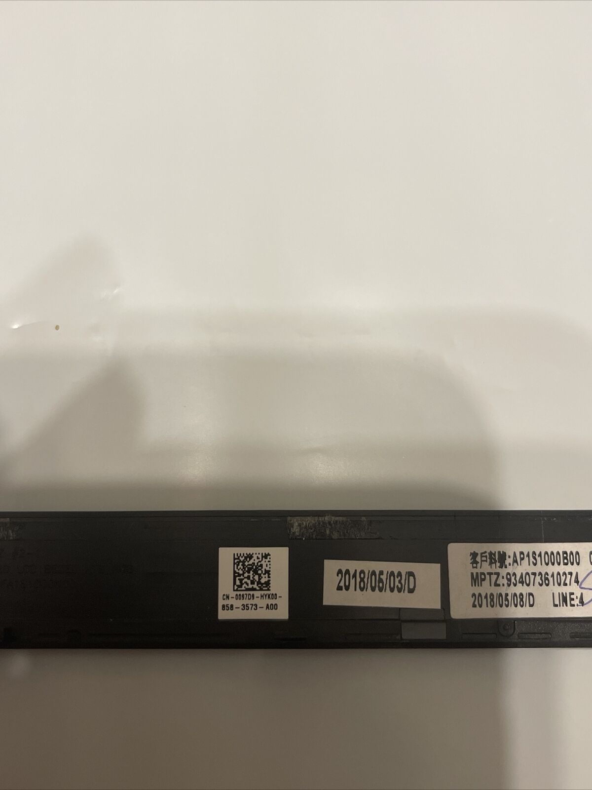 GENUINE Dell Latitude 7480 Laptop LCD Bezel Webcam Port Black LED P/N 097D9 N1