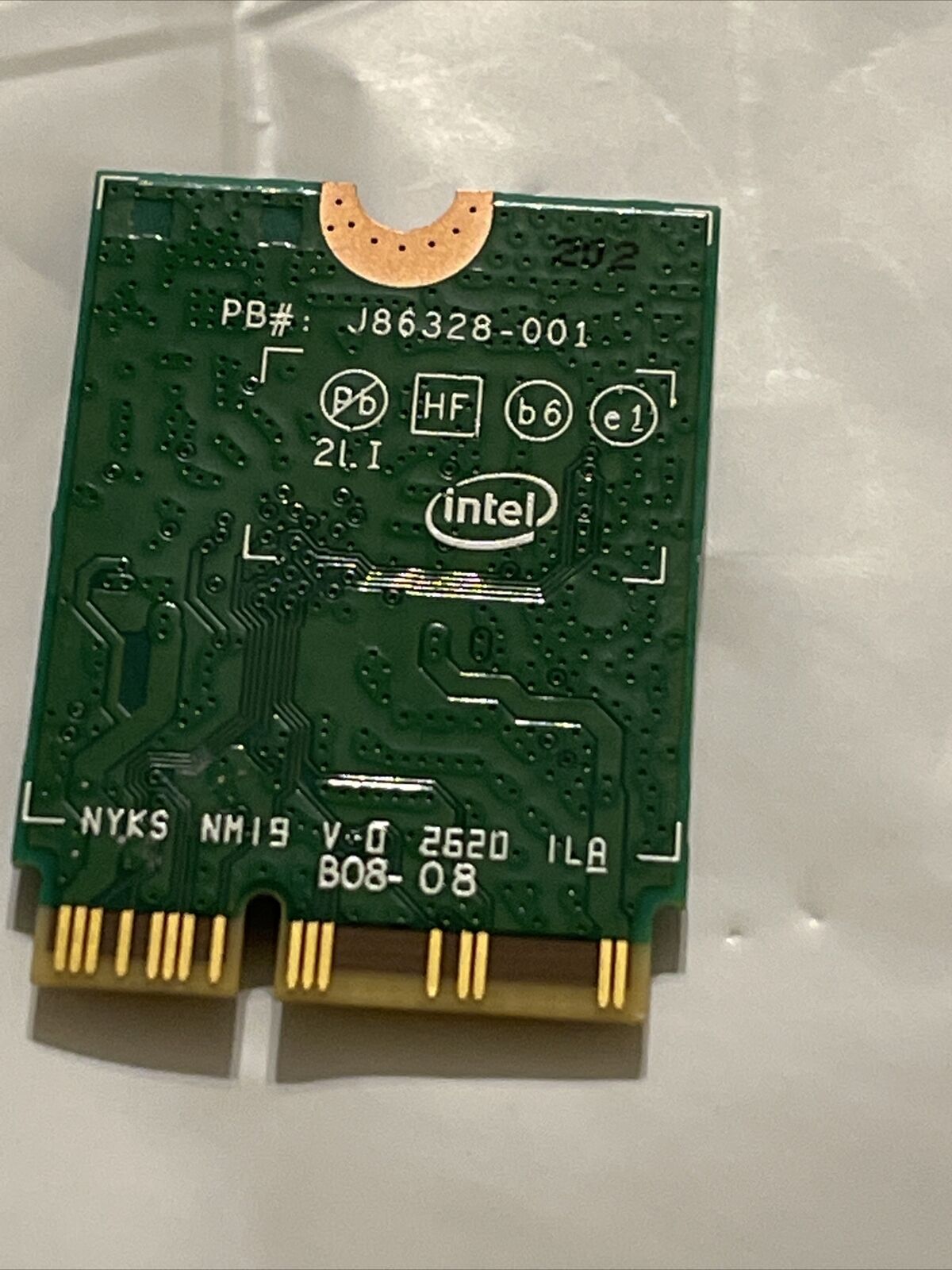 Genuine Intel Killer 1650i Wireless Wi-Fi 6 Bluetooth 5 AX201NGW ND6M1 0ND6M1