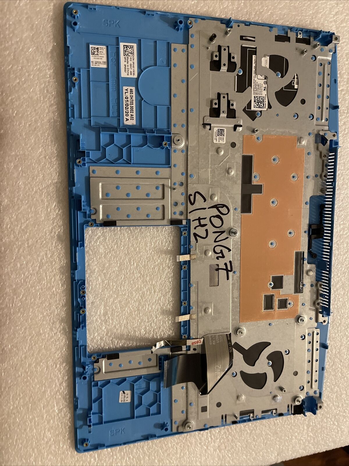 OEM Dell G Series G3 3590 Laptop Palmrest US/EN Keyboard N4JVD P0NG7 S1 H2
