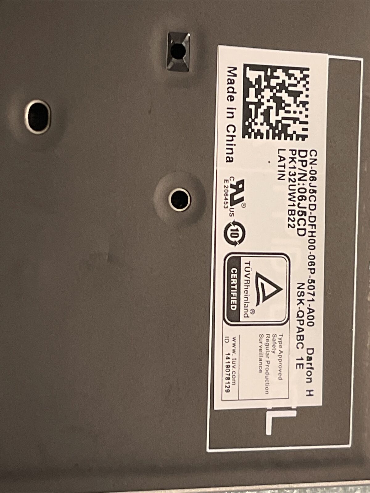 New Oem Dell Latitude 7310 Laptop Backlit Latin Spanish Keyboard 6J5CD 06J5CD GB