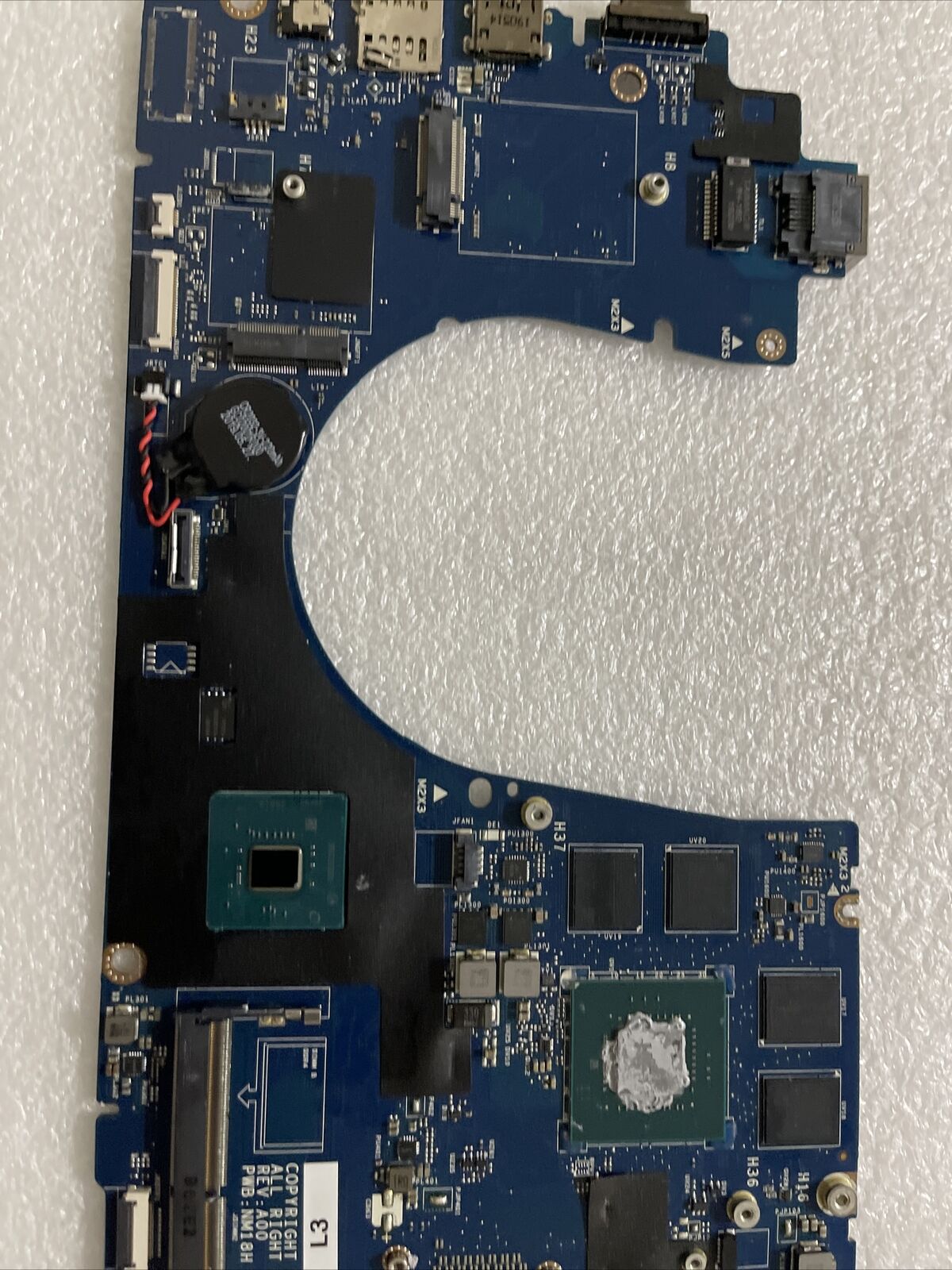 Genuine DELL Precision 3530 Motherboard I5-8400H LA-F712P V3DD4 0V3Dd4 B7