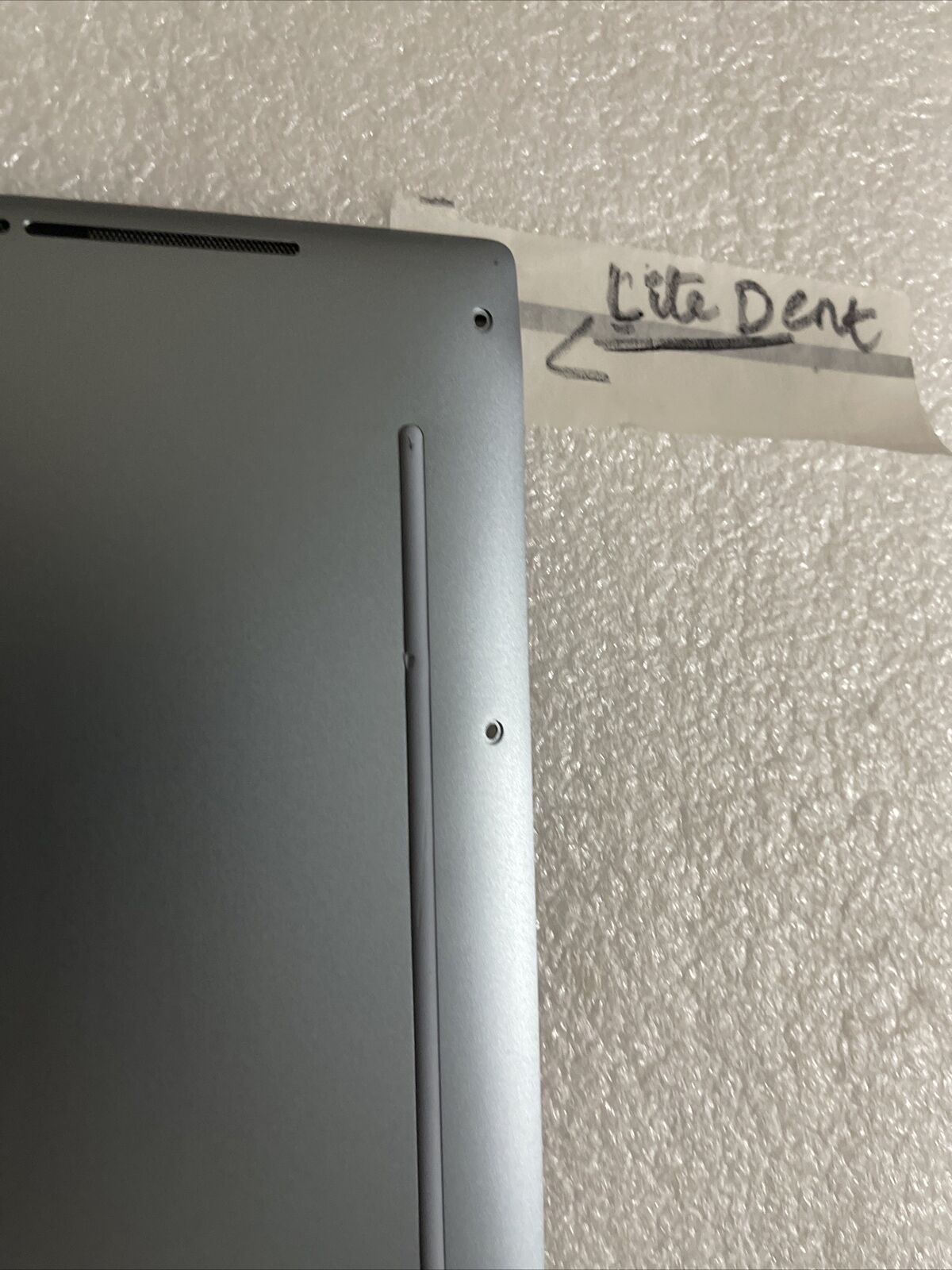 Genuine Dell XPS 13 9315 2022 Bottom Base Cover BLUE 0Y9PFC Y9PFC H5 C6 Dented