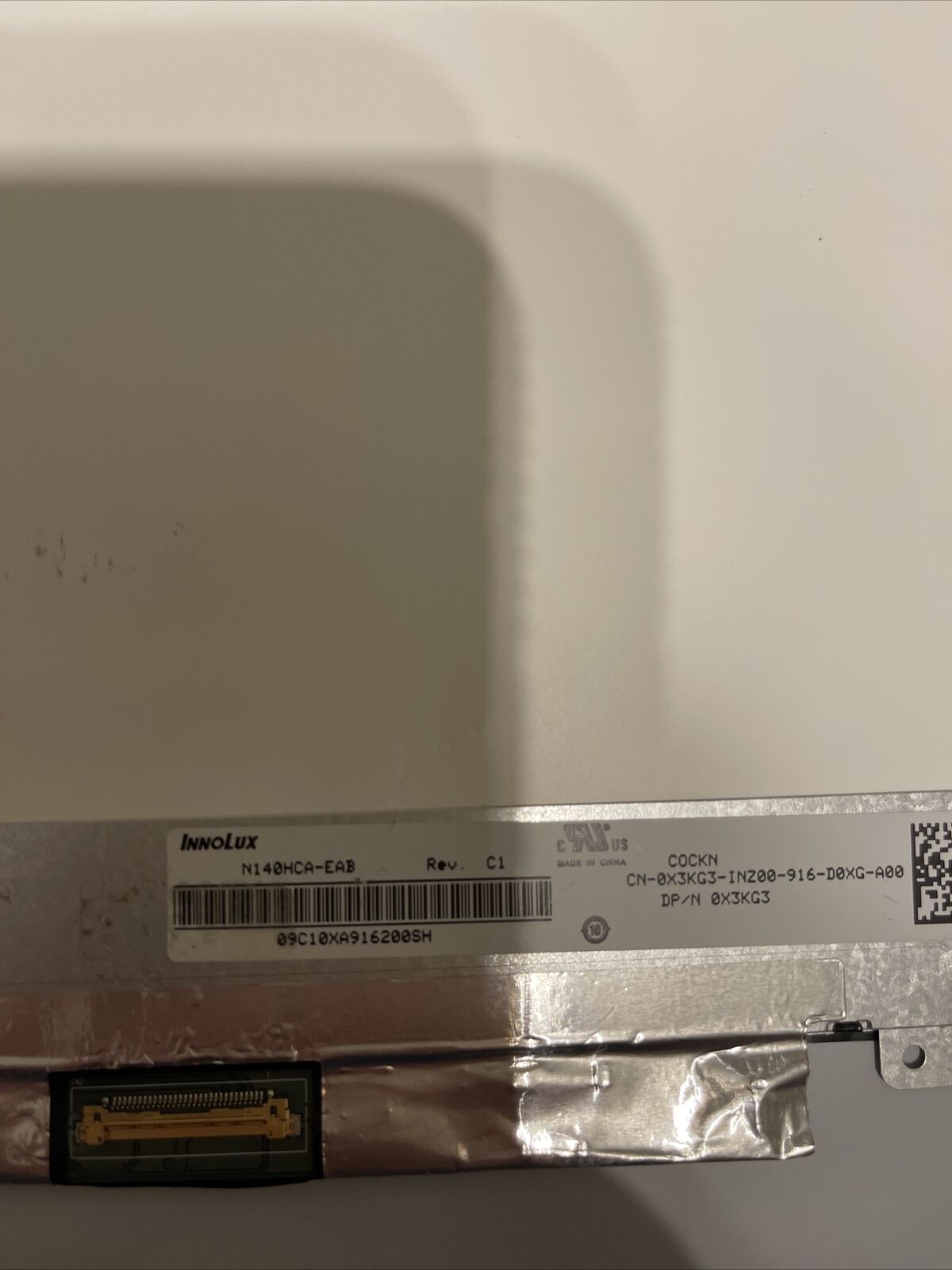 X3KG3 USED GENUINE Dell LED LCD REPLACEMENT DISPLAY Screen 14" FHD 1080P S1