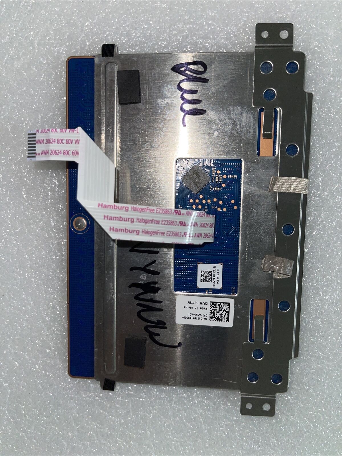 Genuine Dell Inspiron 15 5501 Touchpad w/ Cable VYNNW JTTWY 0JTTWY GFD7F H1 B3