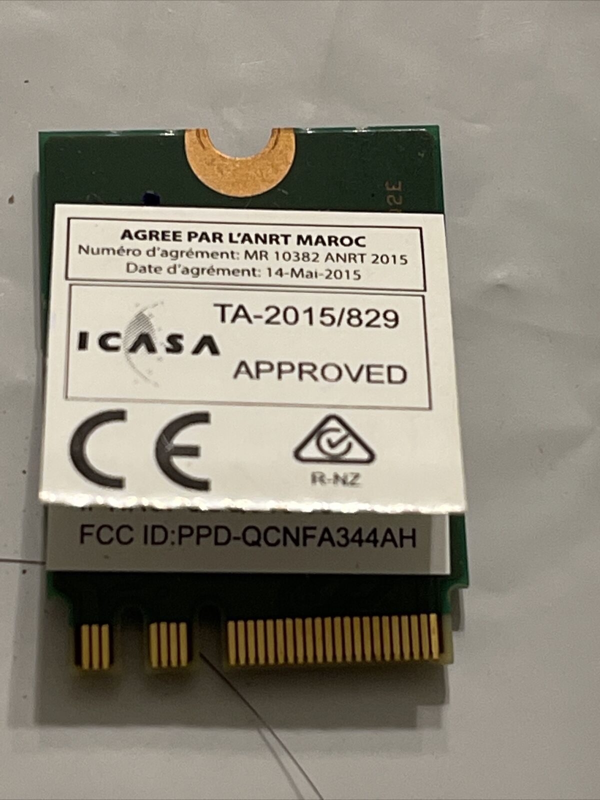 Lenovo Yoga 710-15IKB 80V5 15.6" Wireless WiFi Card QCNFA344A ata 01AX713