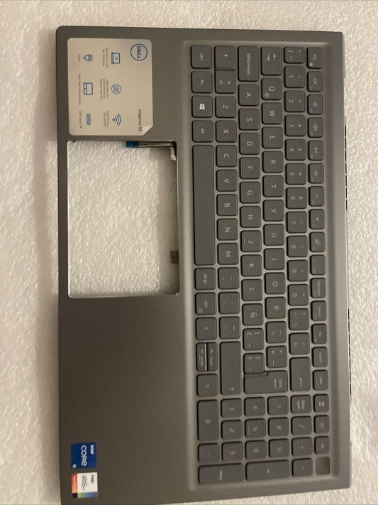 Dell Inspiron 15Pro 5510 5515 Palmrest Spanish Backlit Keyboard 6P0TG P4 Grade A